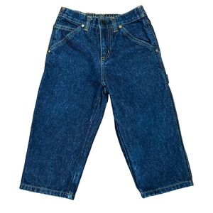 Charles Klein Baby Boys’ Classic Blue Carpenter Denim Jeans